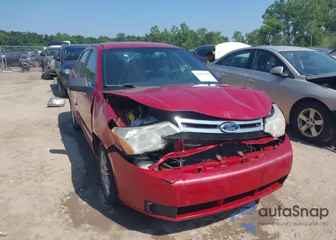 2010 Ford Focus Se из США, поврежденный, VIN 1FAHP3FN4AW270484